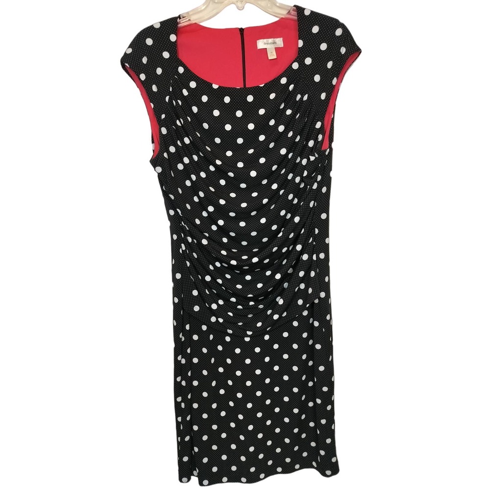 Dress Barn Brand Polka Dot Dress Size 16